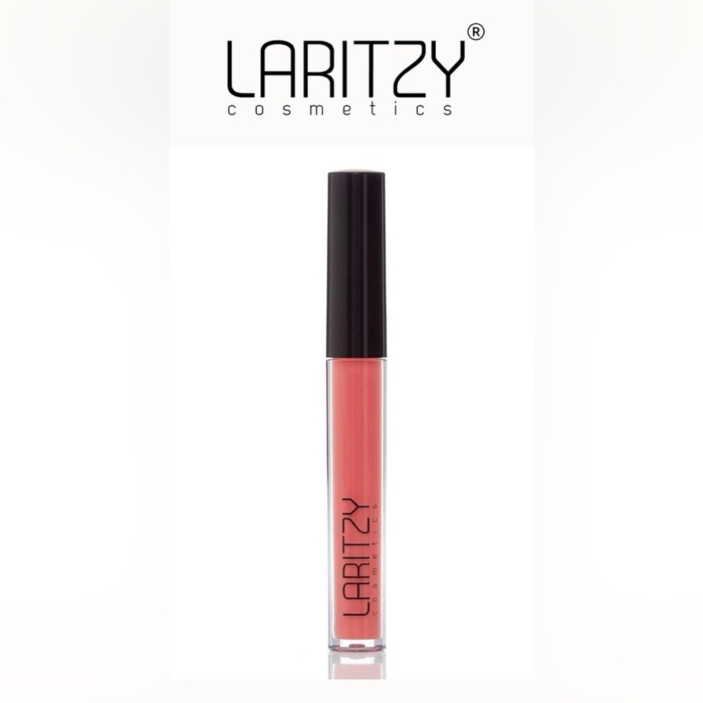 FREE* LARITZY LIP GLOSS in color CRAVE (coral) new in box vegan&cruelty free‎